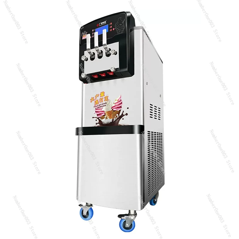 

Commercial Ice Cream Machine High Capacity Continuous Milk Tea Shop School No-Clean Ice Cream Maker Automatic Ice Cream Machine