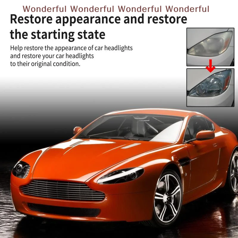 

Oxidation Remover Headlight Paste 60ml Car Lens Polisher for Restoring Transparency Enhancing Night Visibility
