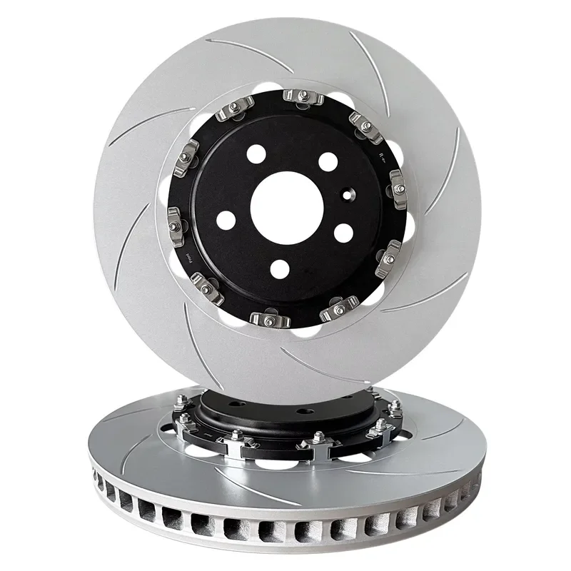 Customized Balance 2-Piece Drilled Perforated Floating Brake Rotor for A3 Sportback 8V0615301S