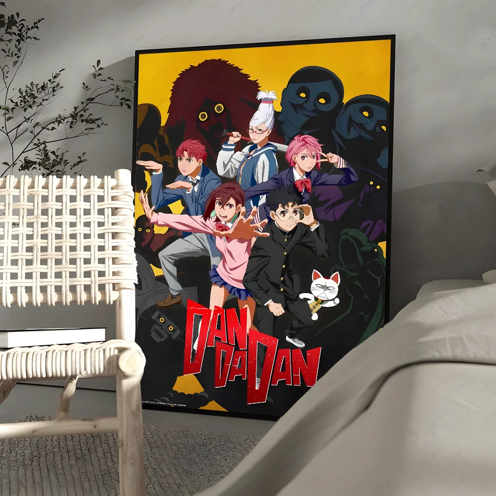 اليابان أنيمي D-Dandadan كين T-Takakura المشارك لزجة جدار الفن الطباعة مقاوم للماء غرفة المعيشة المنزلي غرفة نوم بار ديكور جمالي #6