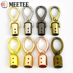 2/4/10Pcs Meetee fibbie in metallo gancio per borsa per connettore borsa maniglia chiusura a vite fermacravatta ganci per cavi accessori Hardware