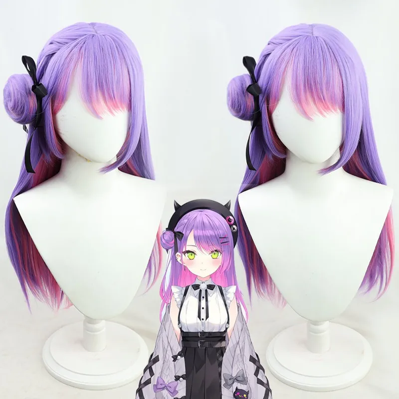 hololive 4th Generation Tokoyami Towa Cosplay Wig, Casual Summer Outfit Style