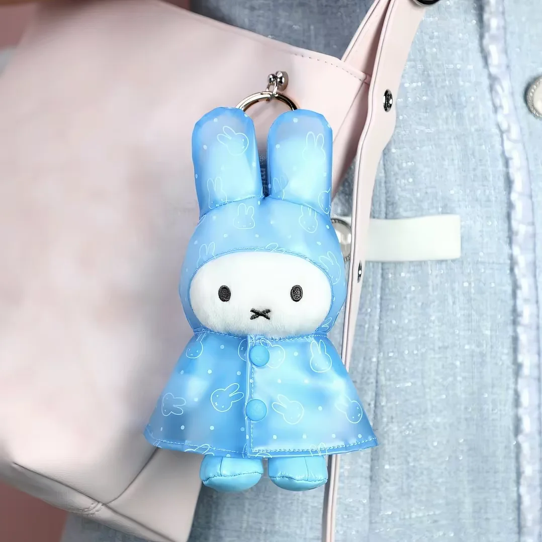 Op voorraad Regenjas Serie Blind Box Macaron Waterdichte Regenponcho Pop Rosegoud Kreeftensluiting Sleutelhanger Rugzak Tas Ornament