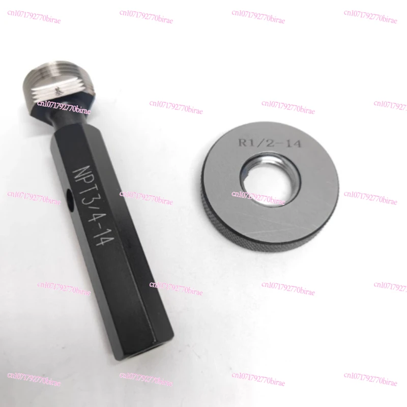 NPT Taper Pipe Thread Ring Plug Gauge Thread Gauge Support Customize NPT1/8 1/4 3/4 3/8 1/2 NPT1''