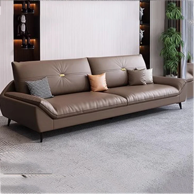 

Soft Living Room Sofas Cheap Simple Brown Reclining Floor Couch Sofas Lazy Modern Hotel Divani Da Soggiorno Home Furniture