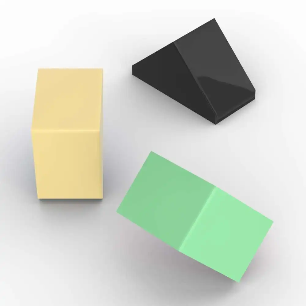 

MOC 10 шт. 3044 2x1 дом с нижними шпильками кирпичный наклон 45 классический адаптивный строительный блок игрушки для взрослых мальчиков подарок на особый день