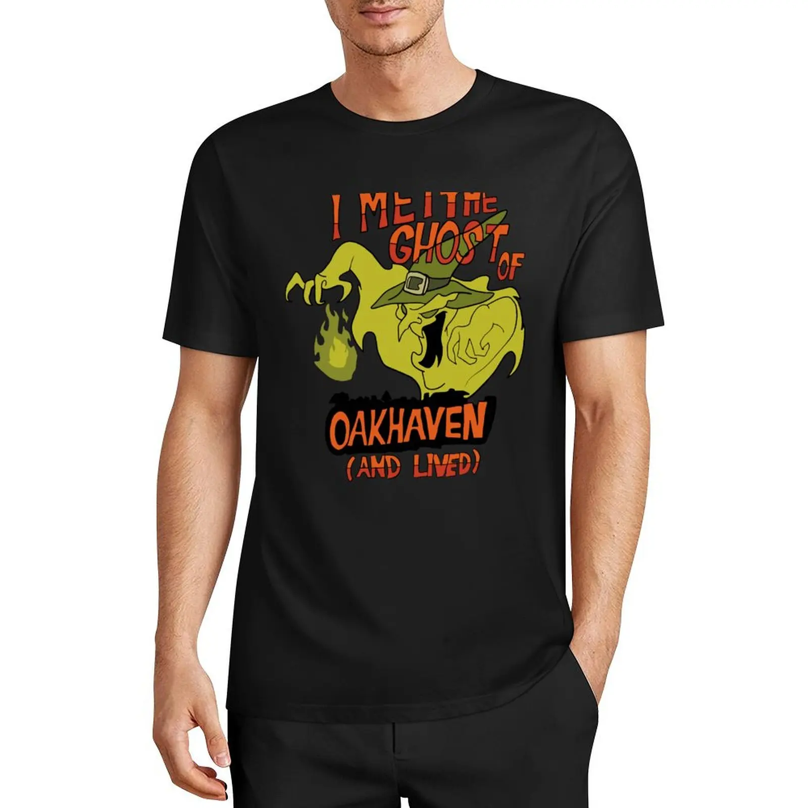 

I Met the Ghost of Oakhaven and Lived T-Shirt graphic t shirts Short sleeve tee shirts graphic oversized designer t shirt men