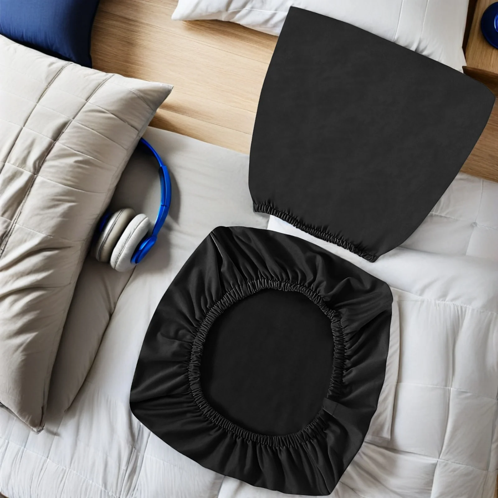 

Solid Color Polyester Elastic Split Stretchy Chair Cover for Dining Room Banquet Party Meeting Wedding Decoration Use Removable