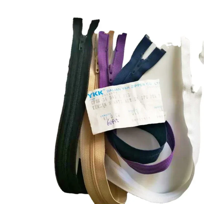 

30 шт./лот 3 # Ykk, нейлоновая катушка на молнии, одинарная открытая кукла, нижнее белье для домашних животных, шляпа, куртка, разделительная швейная одежда для портного, аксессуары