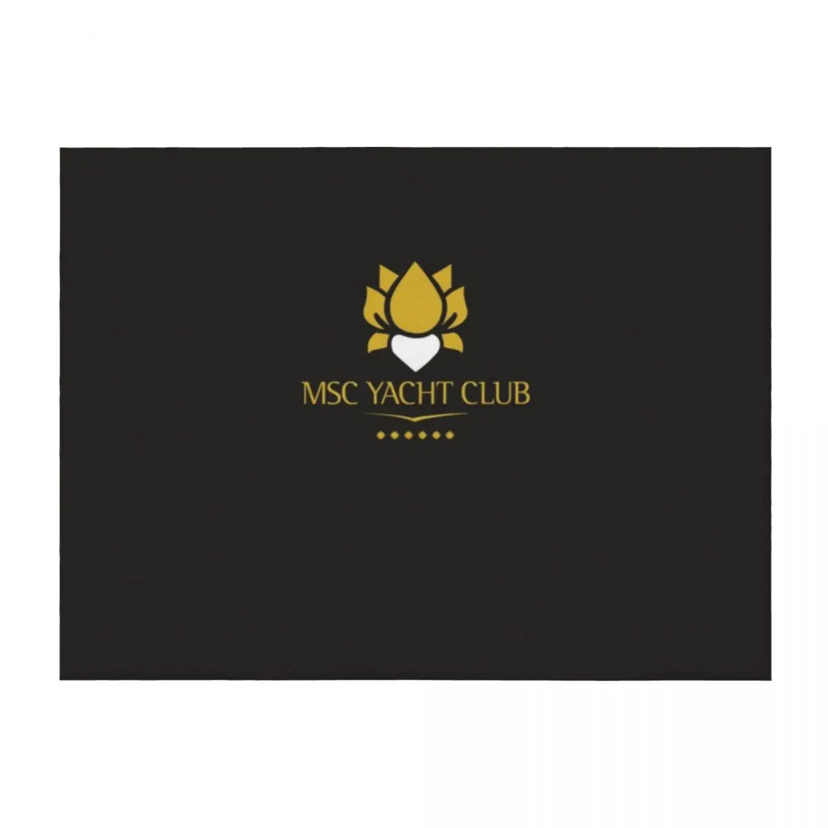 

MSC Yacht Club Logo Design Classic T-Shirt Throw Blanket Custom valentine gift ideas for babies blankets and throws Blankets
