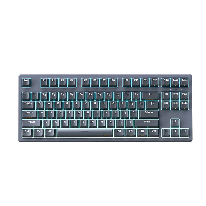 HEXCORE ANNE CLASSIC D87 RGB NKRO Mechanical Gaming Wired Keyboard Cherry Switch Gateron Switch Brown Red Switch 80% Custom Keys