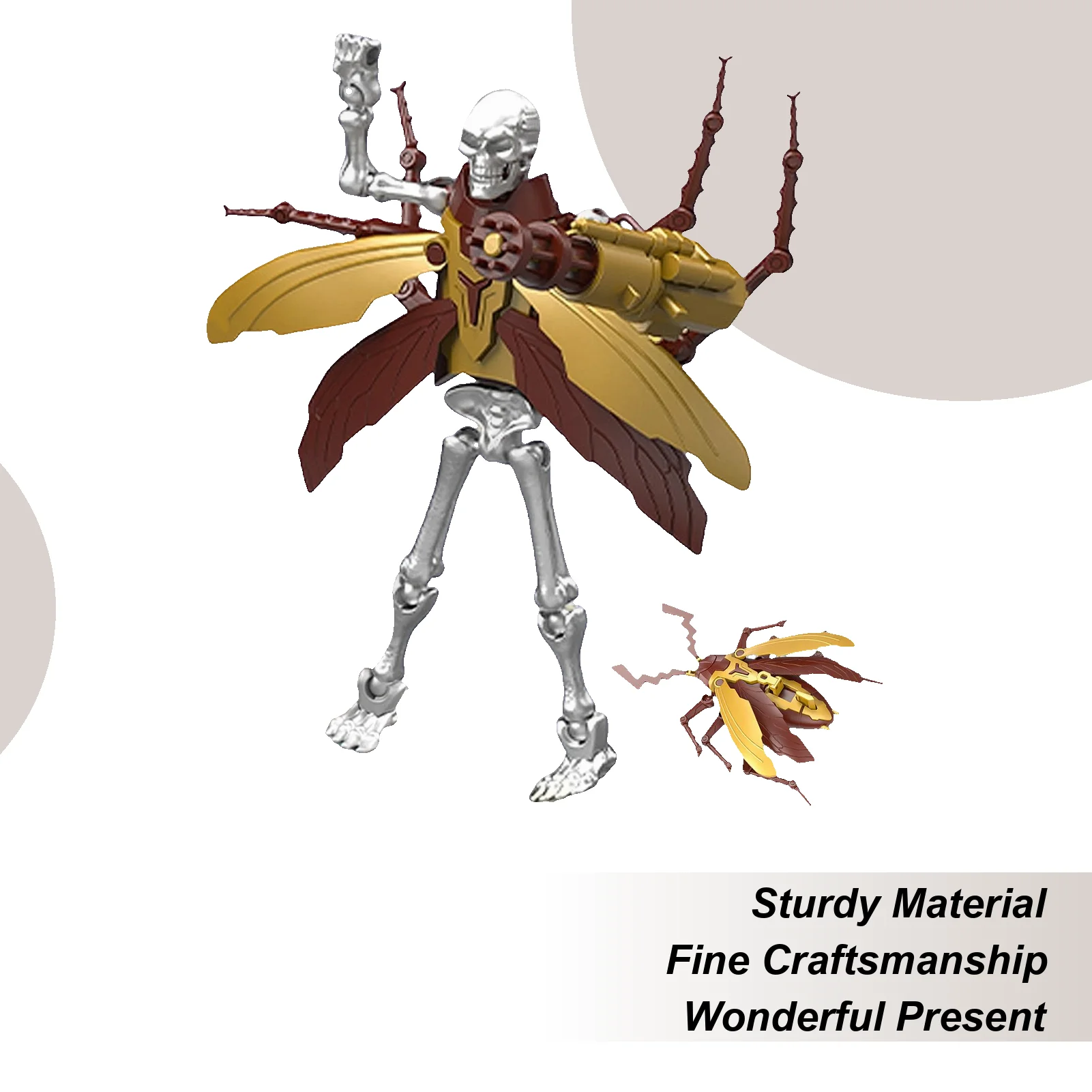 

Animal Toys For Kids Joint Movable Cockroach Model Toy Assembly Desk Ornament For Home Living Room Bedroom Bookshelf Dresser