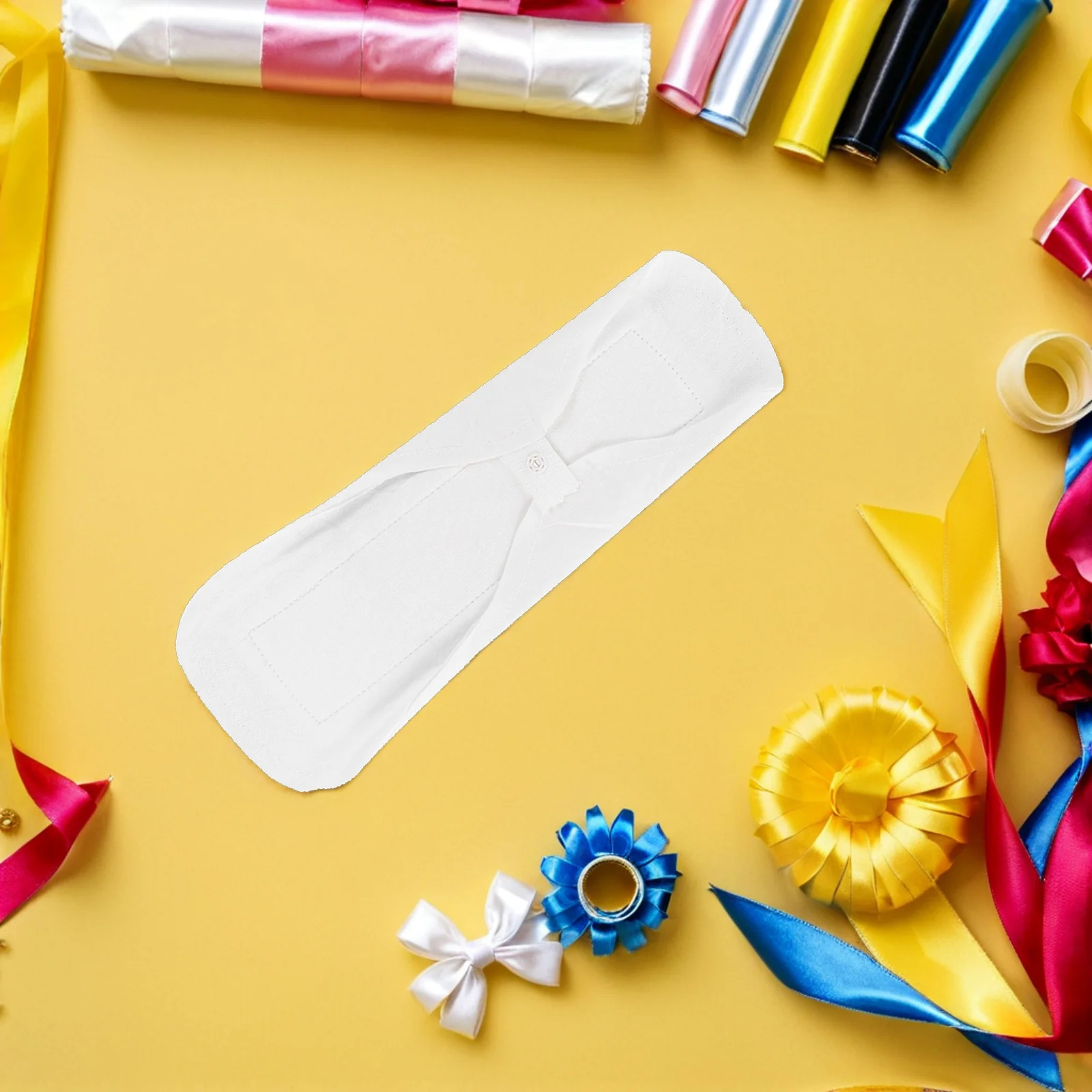 

3Pcs Soft Menstrual Cotton Pads Washable Reusable Leakproof Sanitary Napkins Comfortable for Women Reusable Menstrual Pad