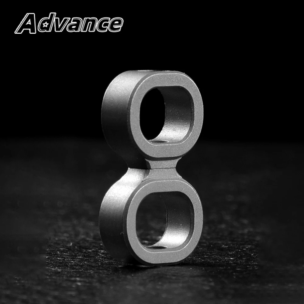 DIY Keychain Keychain Titanium Alloy Key Ring Outdoor EDC Tool Buckle