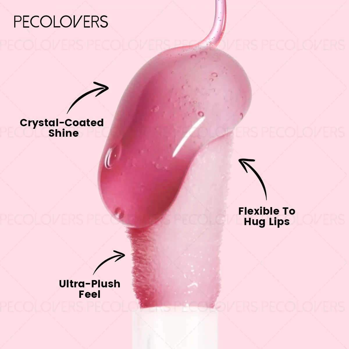 قطعة واحدة من زيت الشفاه المقاوم للماء يدوم طويلاً، لمسة نهائية لامعة، سهلة الاستخدام، ظلال متعددة، صبغة عالية، ملمس خفيف، مرطب