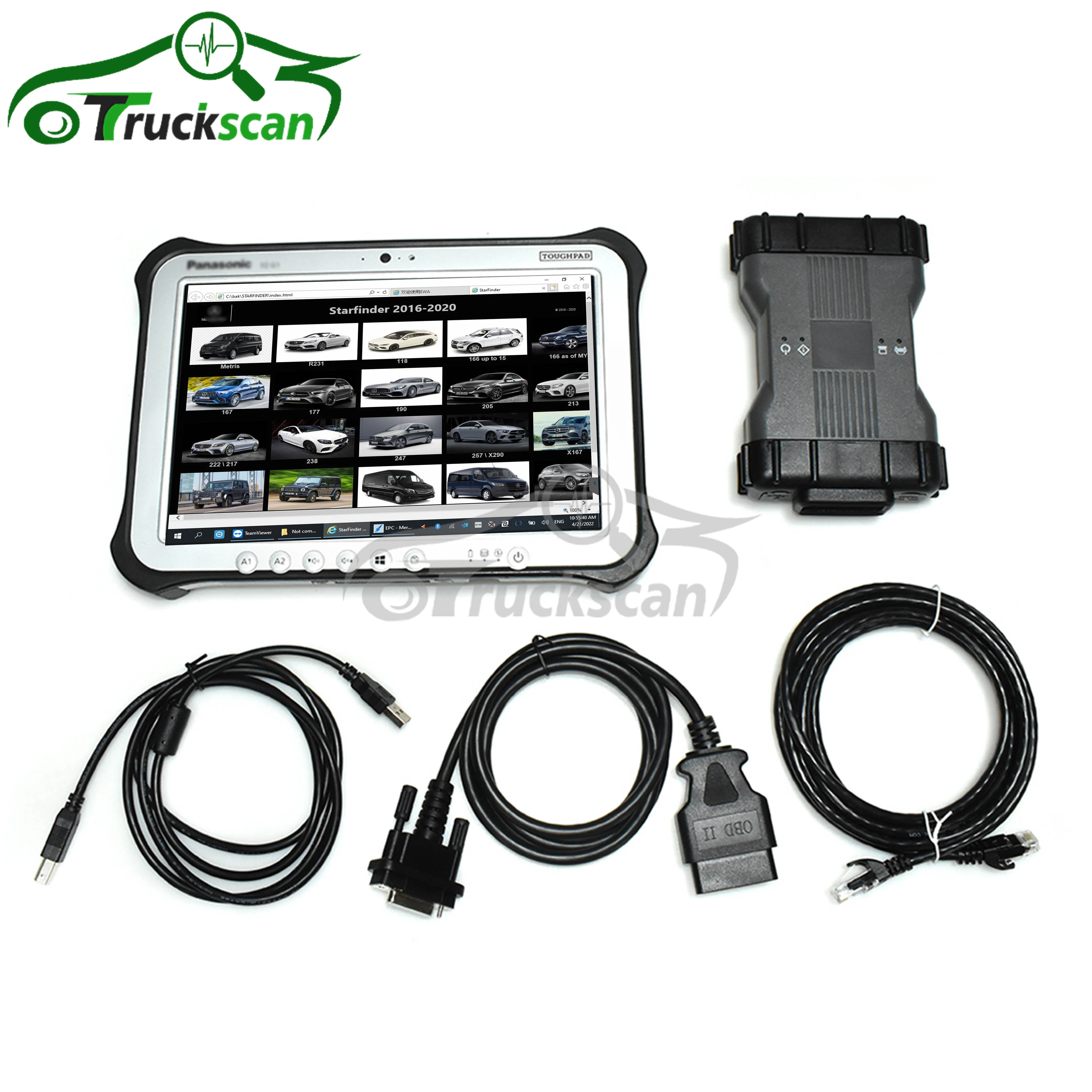 

New mb star c6 wifi diop with Full software Xentry Multiplexer connection diagnostic tool and with i5 FZ-G1 tablet