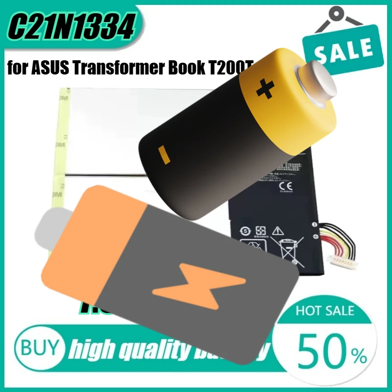 

7,6 В 38 Втч C21N1334 Аккумулятор для ноутбука ASUS Transformer Book T200T T200 T200TA
