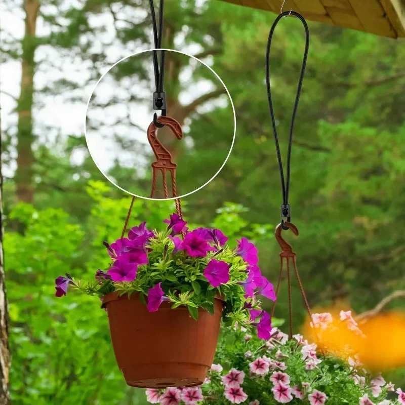 Bungee-Seil Mini-Gepäckgurt Hochelastisches Expander-Seil mit Haken Verstellbarer Gummi-Spanner Camping-Elastikband – Detail 5