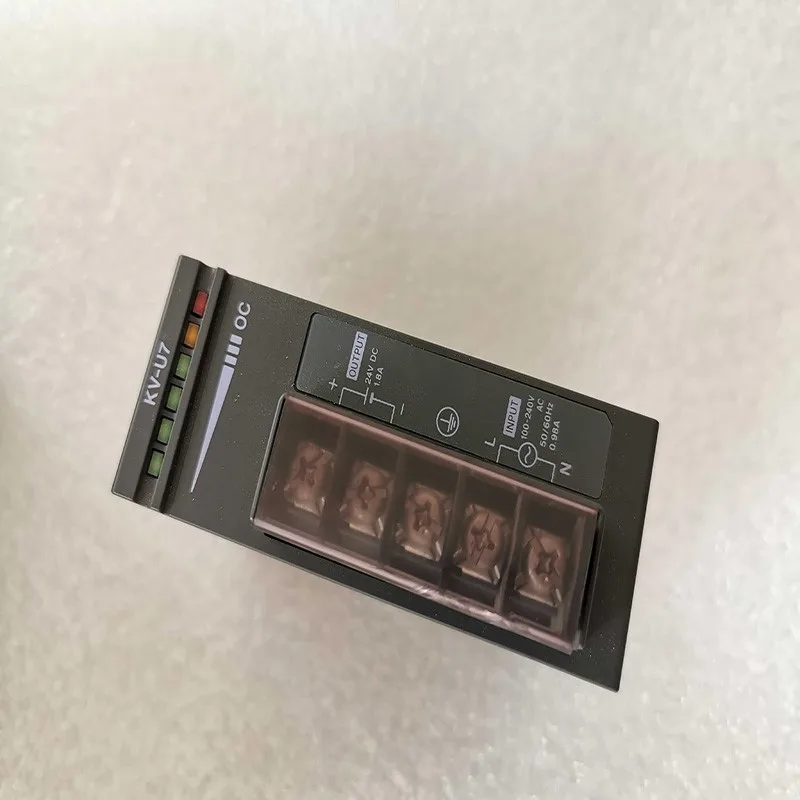Módulo programable PLC Original, punto de fuente de alimentación de KV-U7
