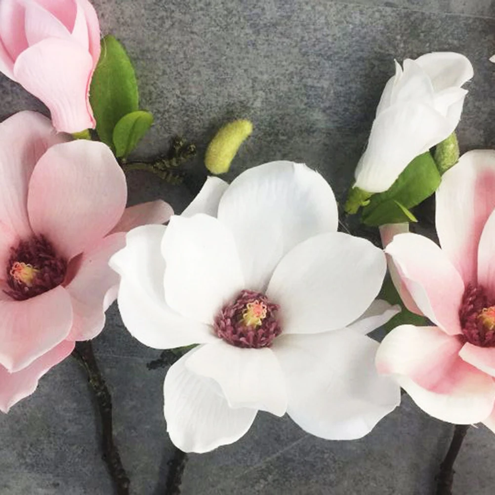

5 Pcs Artificial SilkFlowers Home Garden Wedding Decoration Lifelike Design Easy Maintenance