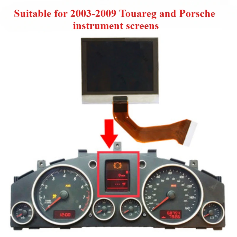 For Porsche Cayenne S Cayenne GTS Volkswagen Touareg Car Instrument LCD Display Screen Repair of Missing and Broken Characters