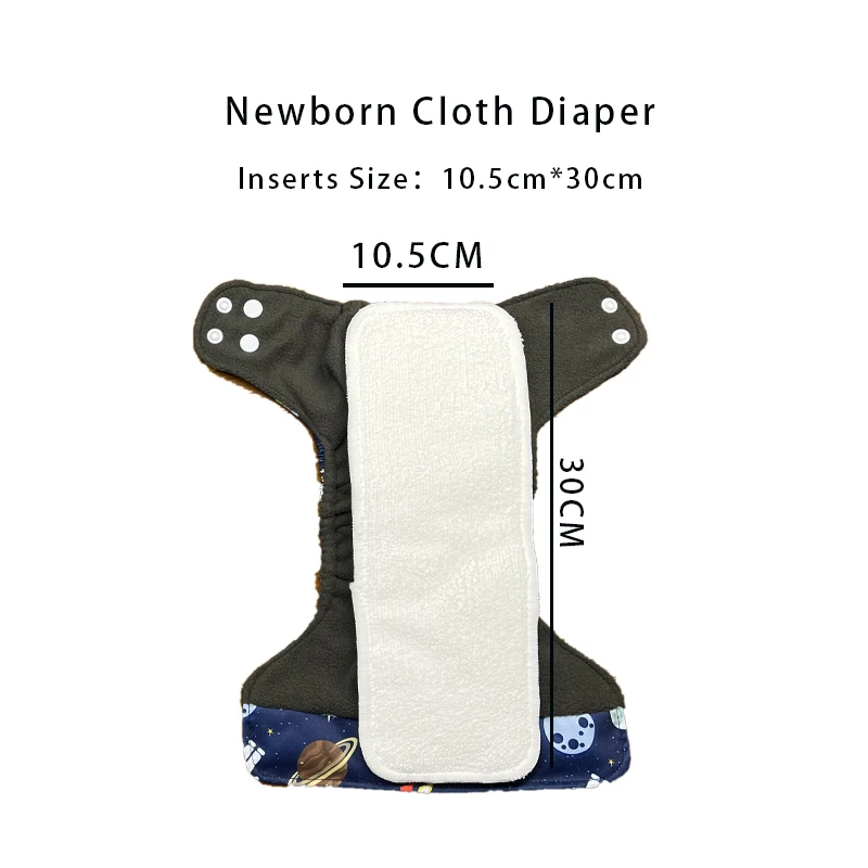 Cute Cartoon Print Reusable Infant Cloth Diaper Eco-friendly Nappy Washable Toilet Training Pant Baby Shower Gift For Newborn