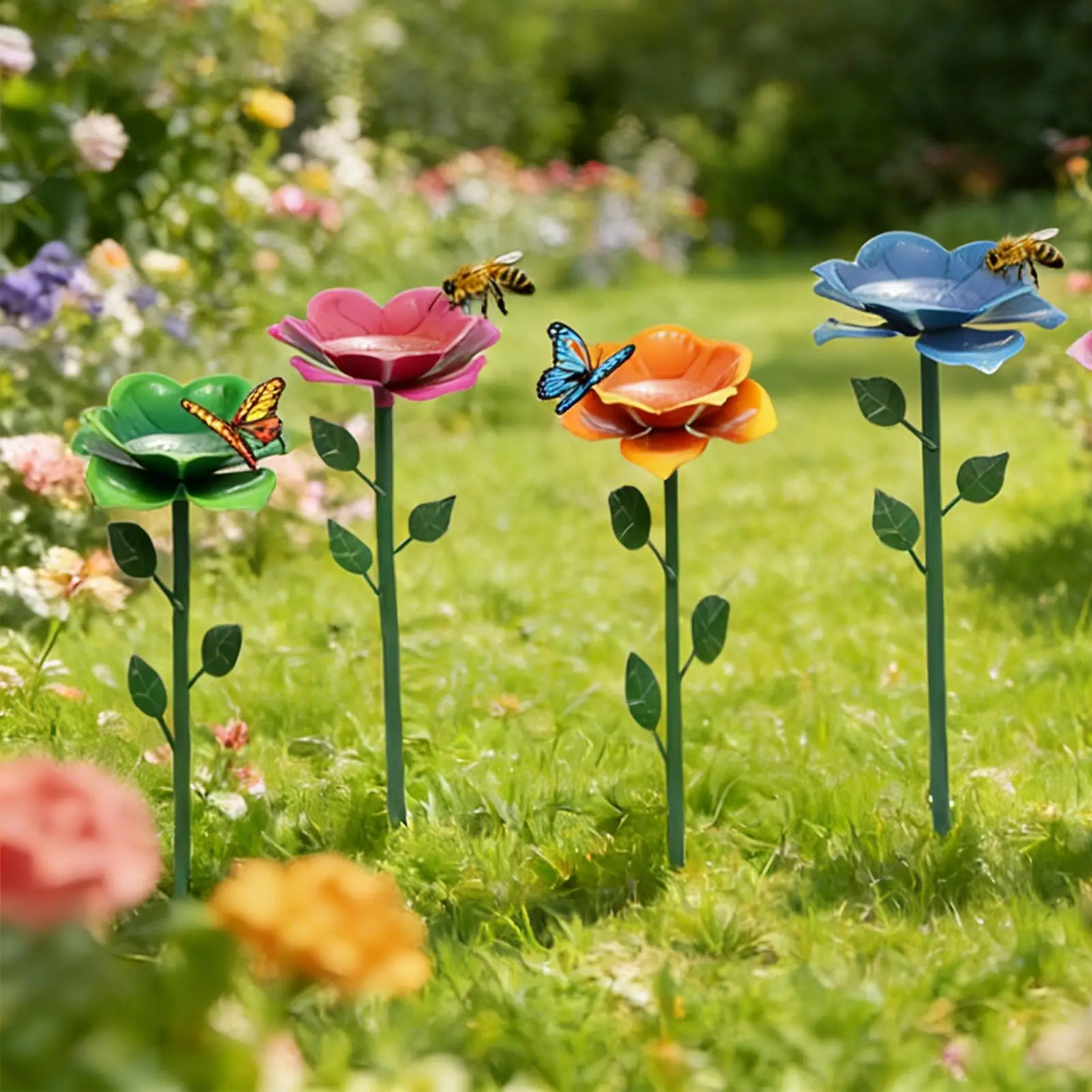 station-d'abreuvement-pour-abeilles-4-pieces-en-metal-resistant-aux-intemperies-en-forme-de-fleur-pour-parc-balcon-cour-terrasse-ferme