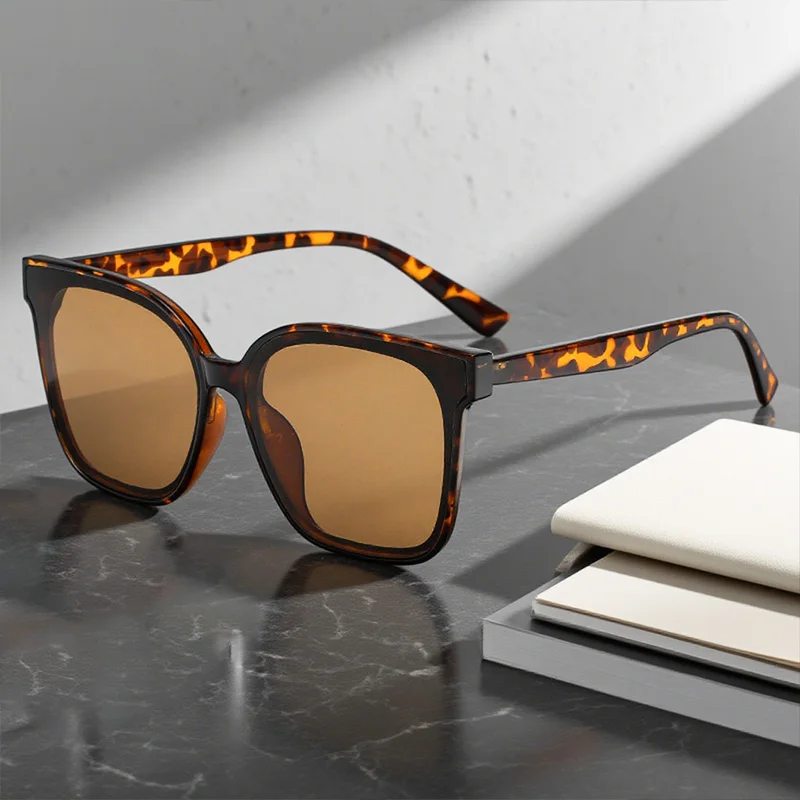 النظارات الشمسية الرجال النساء مربع الأزياء مكبرة العلامة التجارية الفاخرة مصمم الرجعية في الهواء الطلق هدايا العيد التبعي gafas دي سول النظارات #4