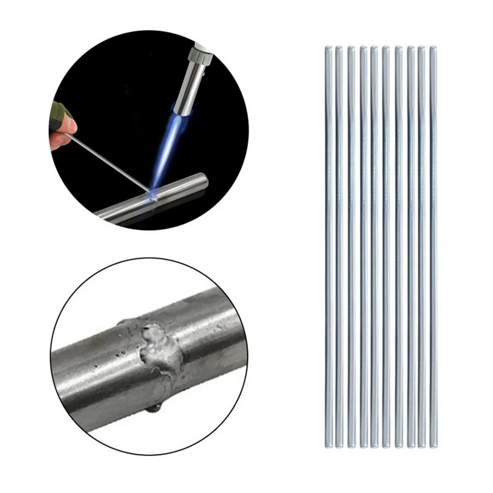 새로운 금속 가공 알루미늄 전극 용접봉 알루미늄 직경 1.6mm/0.06in 부품 막대 와이어 솔루션 용접