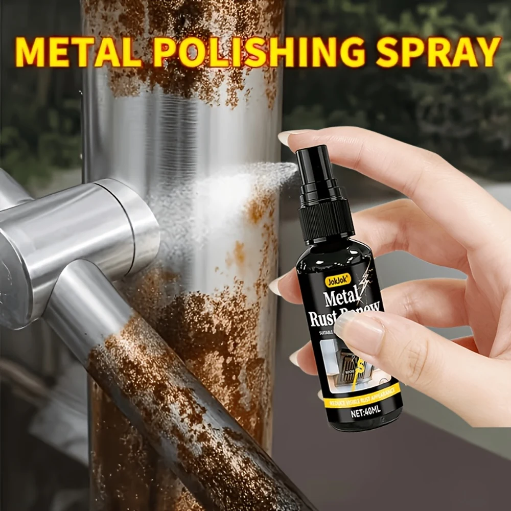 Premium Gas Stove Rack Rust Remover Spray—Easy to Use, Gentle Formula, Rust Prevention for Metal Surfaces. Ideal for Removing Ru