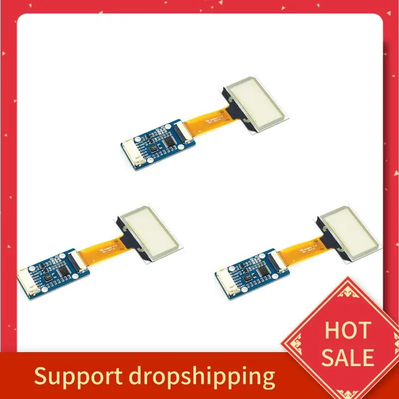 

B44C, 3 комплекта, 1,51-дюймовый прозрачный OLED-синий модуль дисплея, интерфейс 128X64 SPI/I2C