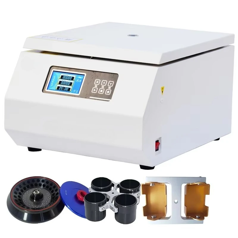 

Desktop laboratory medical centrifuge high speed and large capacity