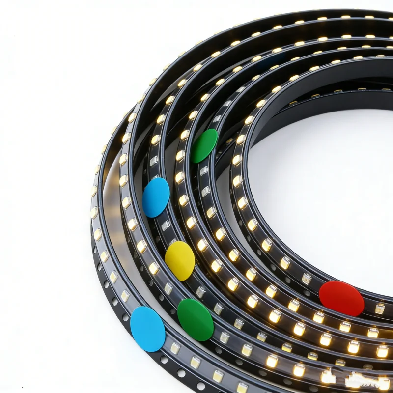 50PCS 0603 SMD LED Ortak Bileşen Paketi Çeşitli Renkler (Kırmızı Mavi Yeşil Sarı Beyaz) Her Biri 10 Adet