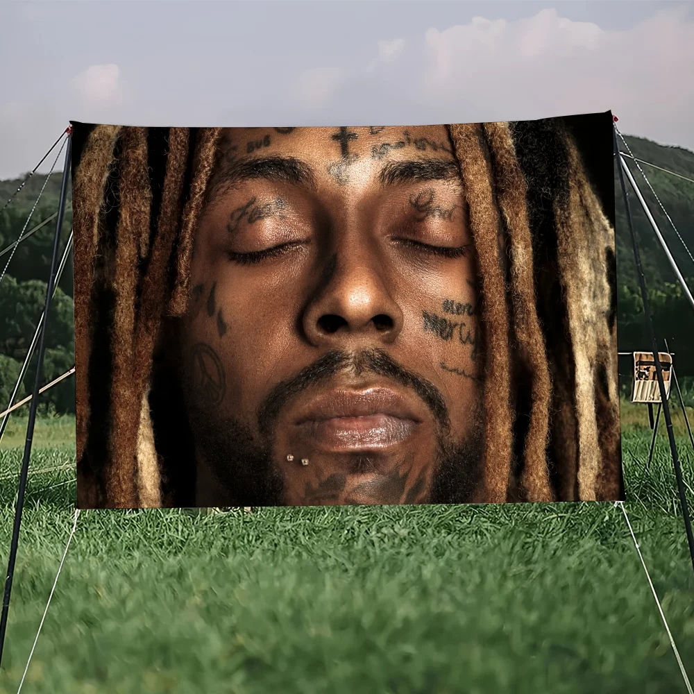 Rapper Lil Wayne Welcome 2 Collegrove flag College Bedroom Living Room Home Dorm Decor Funny Tapestry Garage Bar Wall Club Banne