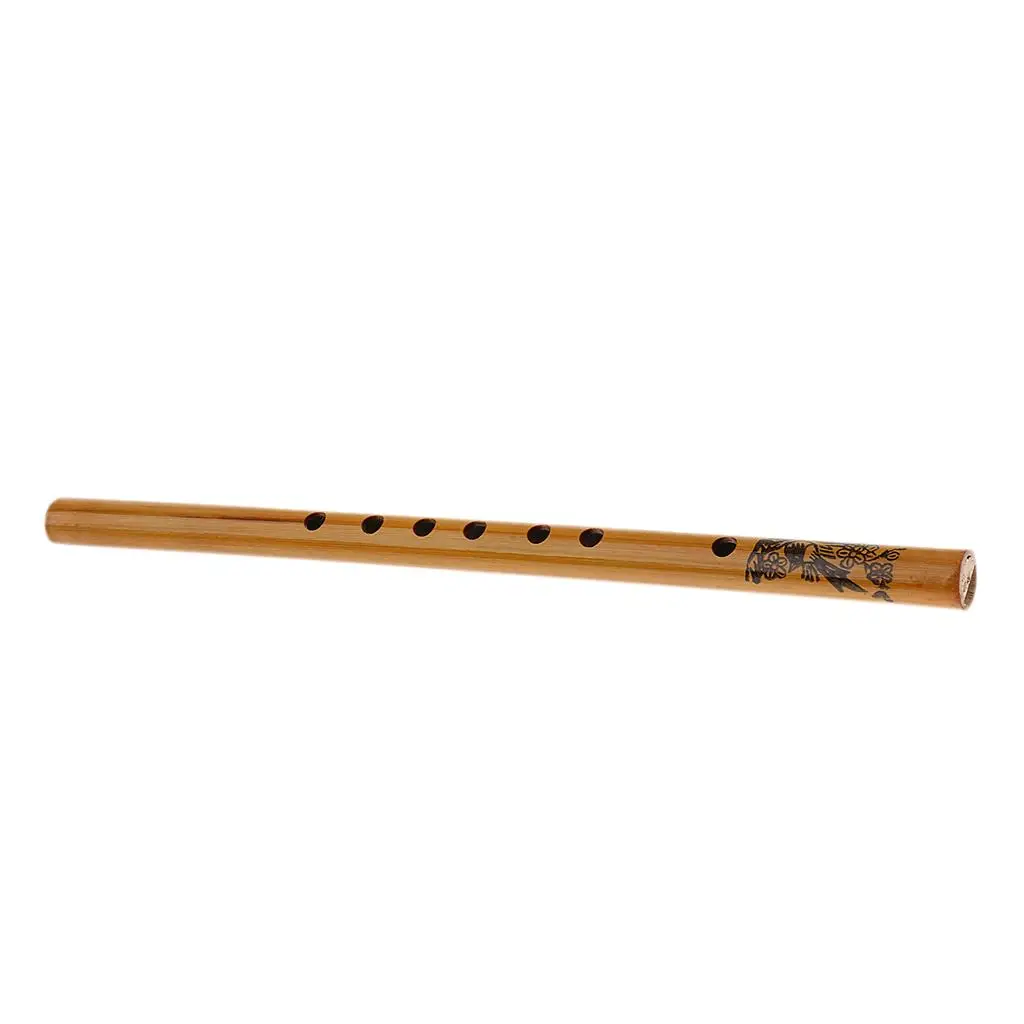 Vertical Bamboo Flute High Quality Wooden Flute Musical Bamboo Tube Instrument for Oriental Performance