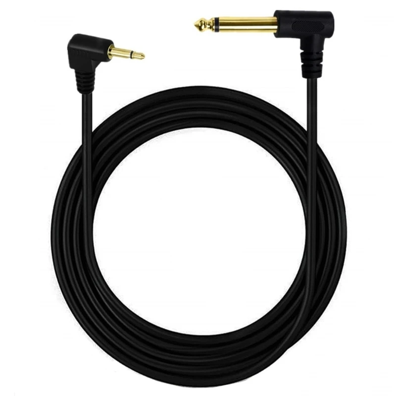 

3.5mm o 6.35mm Adapter Aux Cable for Mixer Amplifier Gold Plated 3.5 o 6.5 1.8m Aux Cable Male o Male