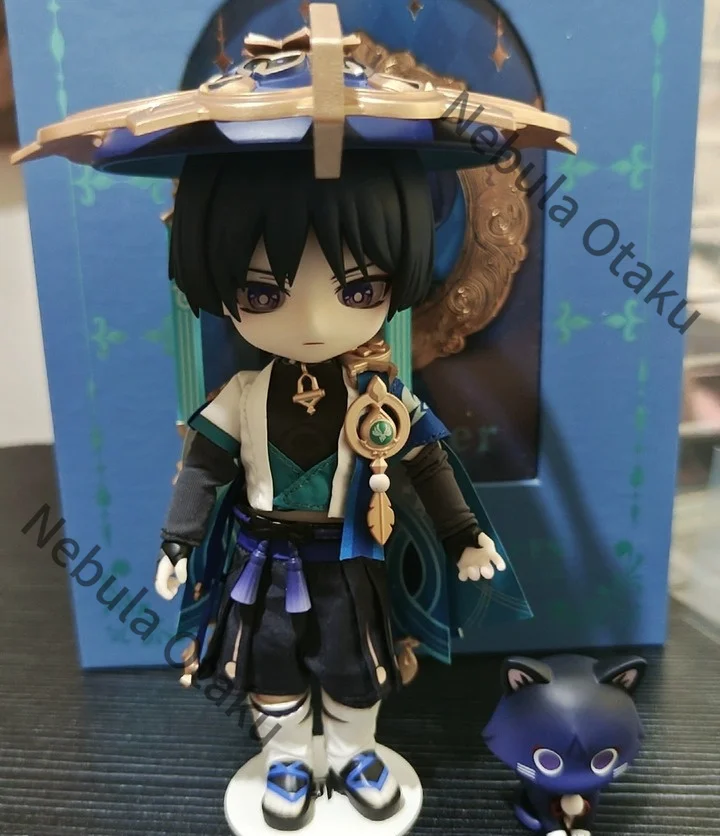 Genshin Impact Scaramouche Wanderer Change Into Action Figures Garage Kits Desktop Ornament Cosplay Official Legal Copy Gifts view 4