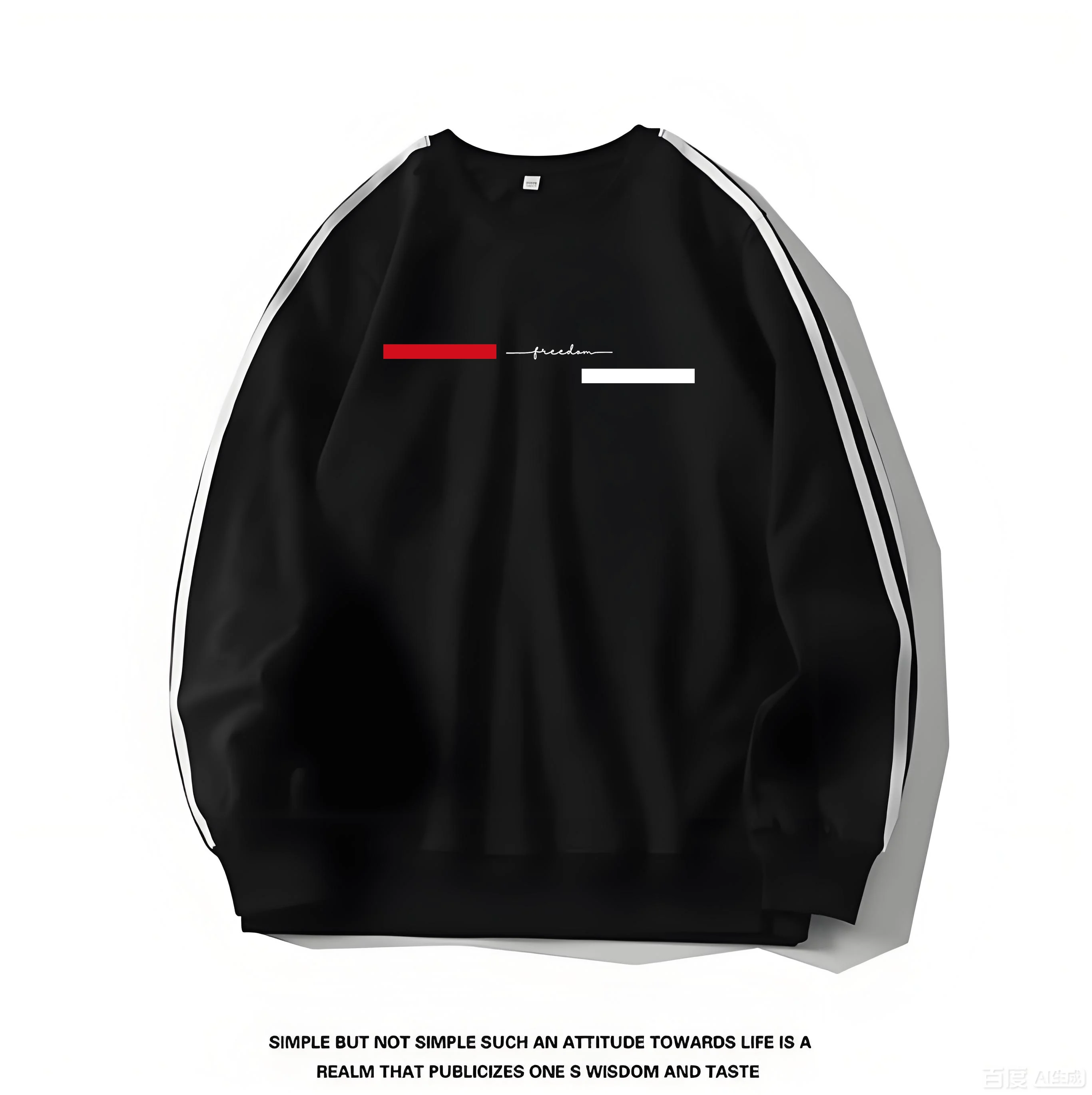 Women's autumn and winter loose casual comfortable cartoon tiger print plus velvet long sleeved round neck hoodie pullover