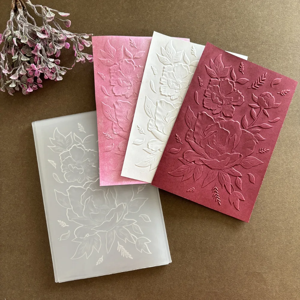 3D Texture Fades Embossing Folder Background Embossing Folder For Template for Card Making Scrapbooking Paper Craft