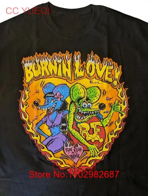 Футболка унисекс из хлопка с изображением большого папы рота крысы Финка выгорания любви от S до 5Xl CB090