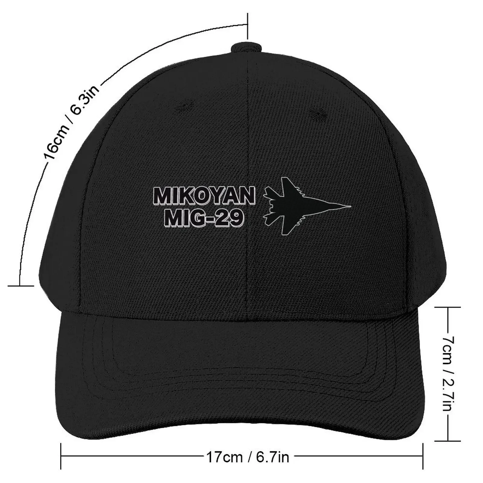 MIKOYAN MIG-29 Baseball Cap |-F-| Gentleman Hat New Hat Beach Outing Mens Tennis Women's