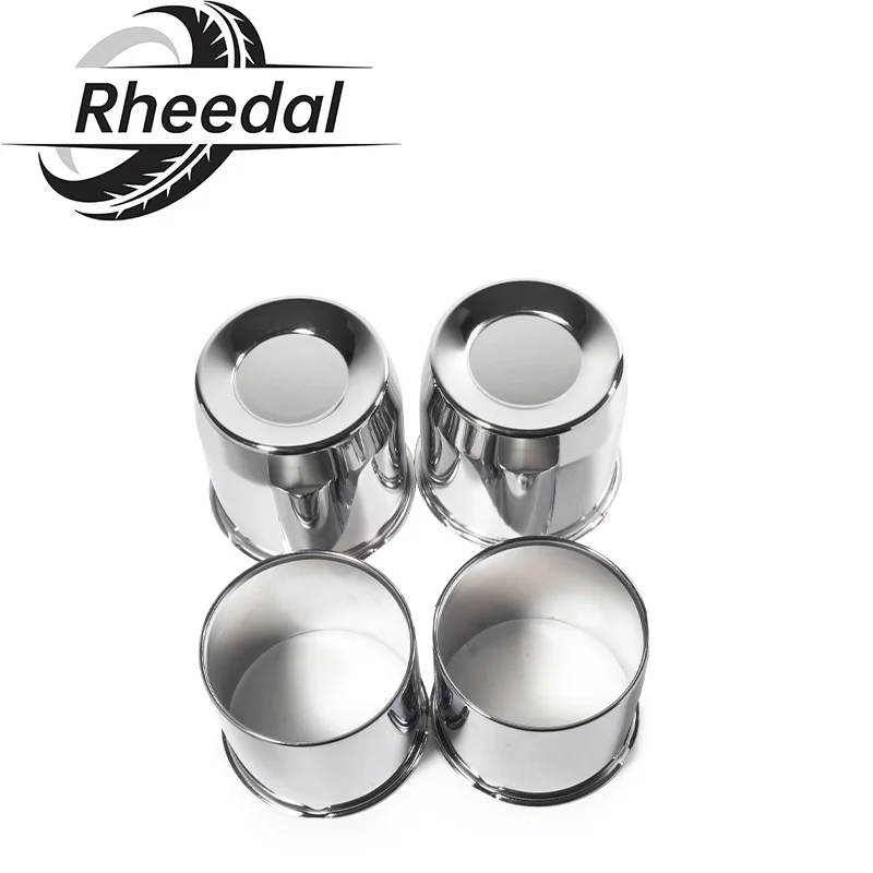 

Rheedal 2/4PCS 130mm/5.15in Hub Carbon PUSH-THRU HUB CENTER CAP For Trailers Trucks SUVs RV Wheel Rims Opened-End/ Closed-End
