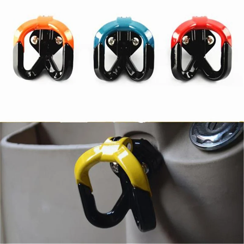 

Крючок для хранения на руль мотоцикла, вешалка для багажа на скутер, крючок для шлема, крючок для хранения, держатель для сумки из алюминиевого сплава, легко установить
