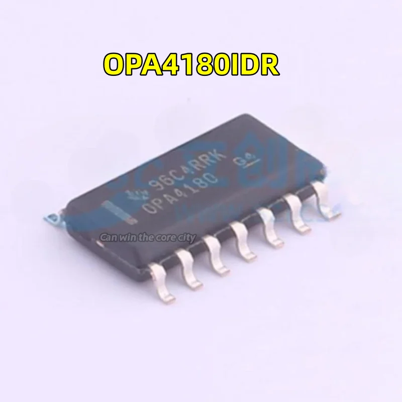 

10 PCS / LOT new OPA4180IDR screen printing OPA4180 operational amp chip package SOP14 original in stock