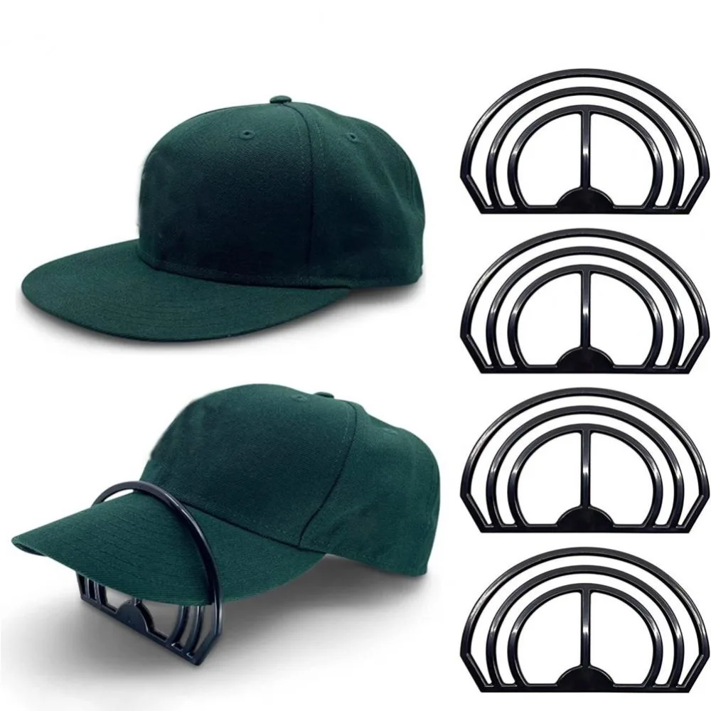 Dual Slots Design No Steaming Required Perfect Shaping Cap Peaks Curving Device Hat Curving Band Hat Bill Bender Hat Shaper