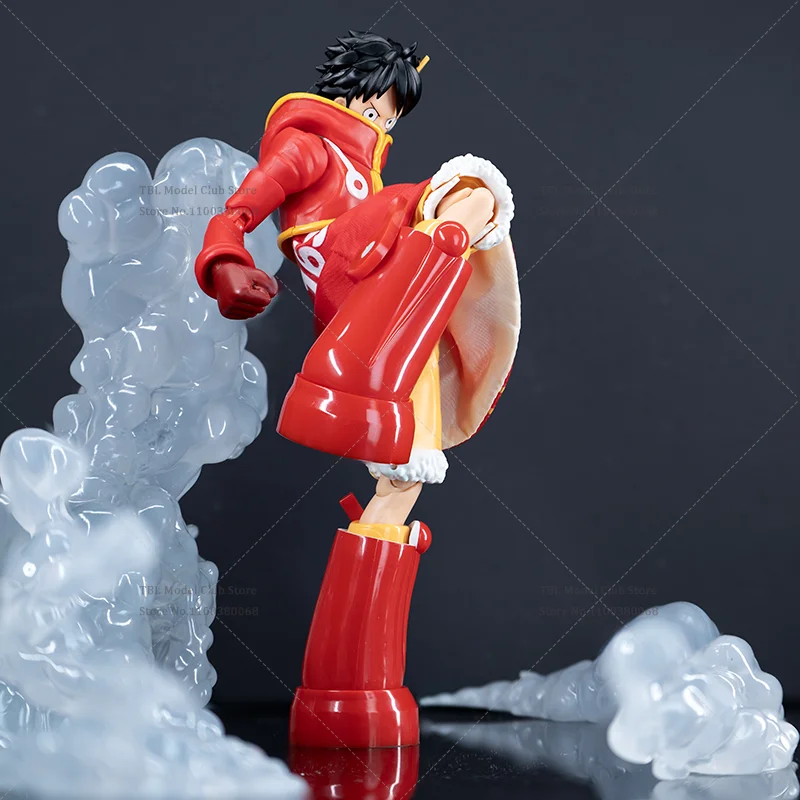 1/12 مقياس الملابس الذكور هملين قطعة واحدة جزيرة رأس البيض القرد د. لوفي انمي ياباني لجندي شخصيات الحركة shf مقاس 6 بوصة #2