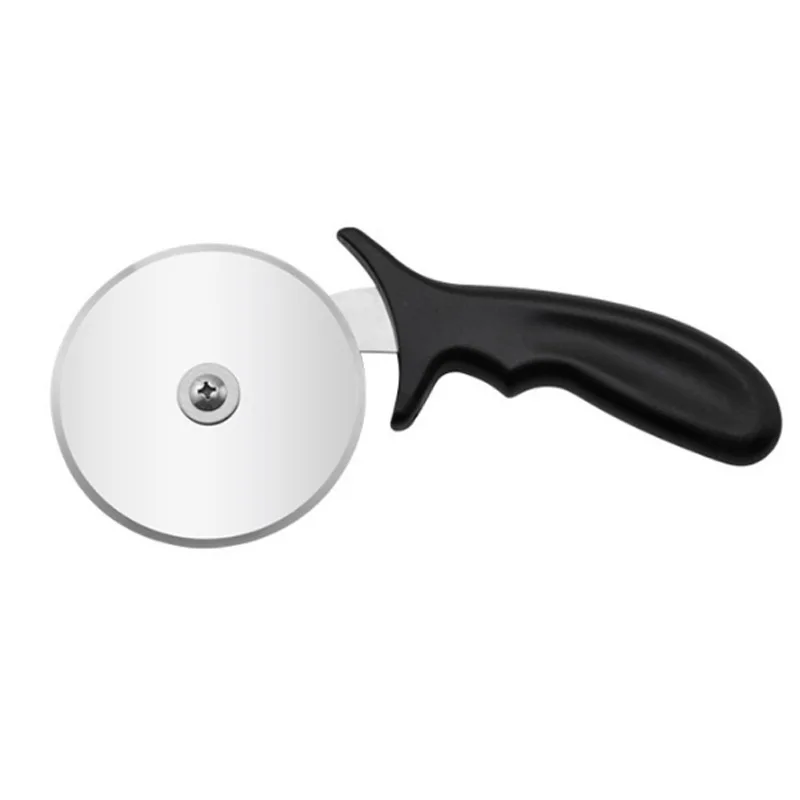 9-Inch Pizza Cutter Wheel Heavy Stainless Steel Large with Cover Premium Kitchen Handle Slicer Super Sharp Safe Stainless Steel