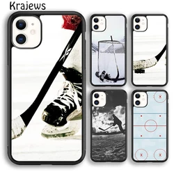Hockey Mom Like A Normal Only Awesome Phone Case For iPhone 16 15 SE2020 14 6 7 8 plus 11 12 13 pro max coque Shell Fundas