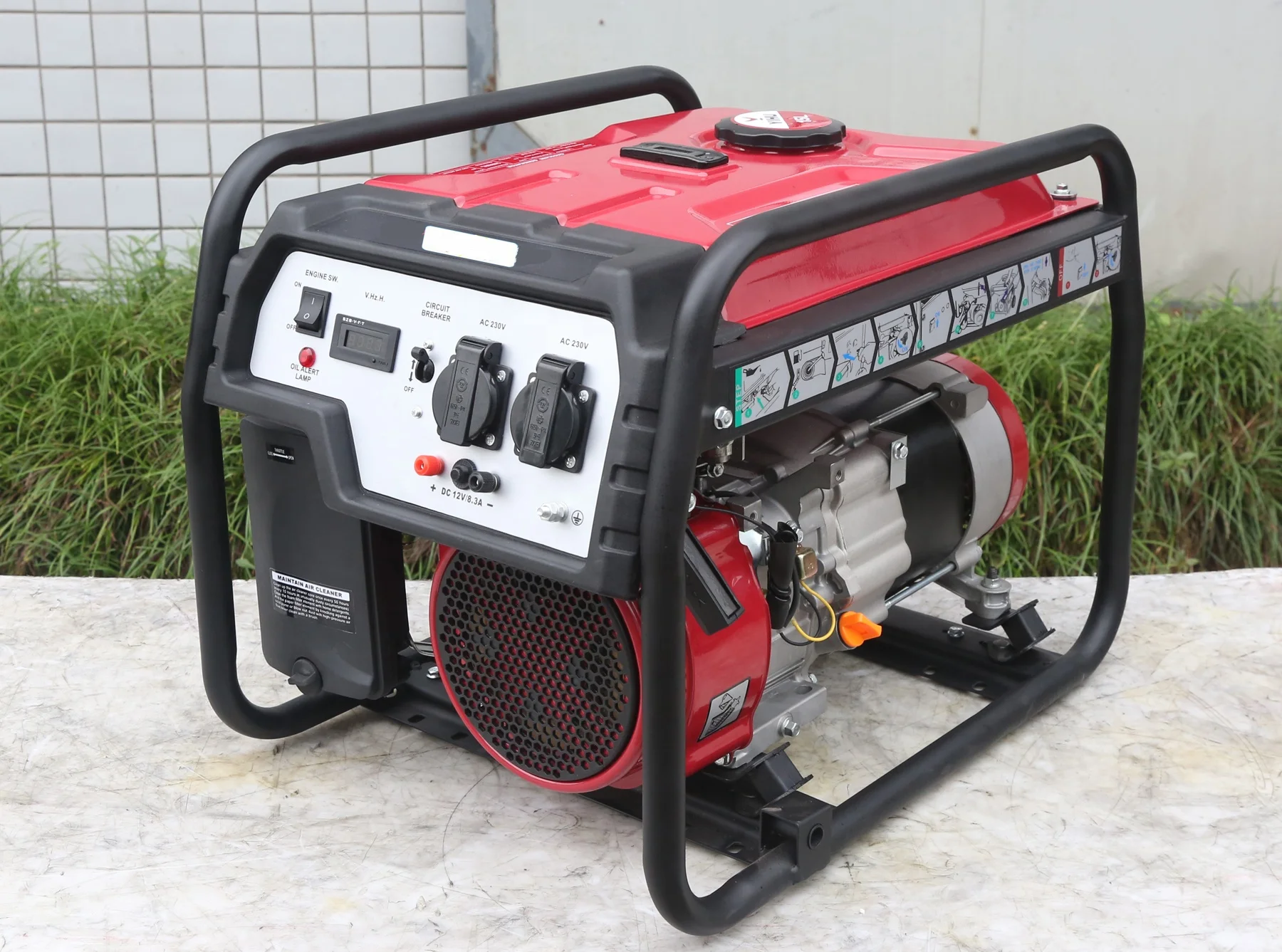 Direct Factory Gasoline Generator 5kw With 2 Years Warranty