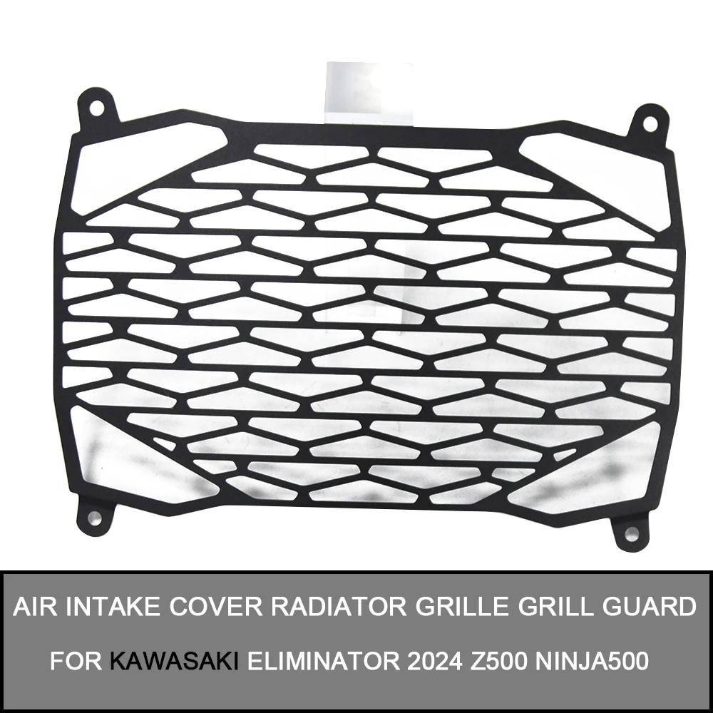 

Motorcycle Air Intake Cover Radiator Grille Grill Guard Radiator Grille Guard Cover For Kawasaki ELIMINATOR 2024 Ninja 500 Z 400